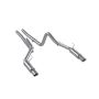 MBRP Exhaust S7270409 3in. Cat-Back; Dual Split Rear Exit; Race Version; T409
