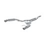 MBRP Exhaust S7275AL 3in. Cat-Back; Dual Split Rear Exit; Race Version; AL