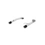 MBRP Exhaust S72763CF 2.5in. Axle-Back; Dual Rear Exit; T304; CF