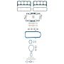 FEL-PRO 260-1000BT Engine Gasket Set