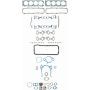 FEL-PRO 260-1039 Engine Gasket Set