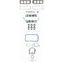 FEL-PRO 260-1747 Engine Gasket Set