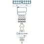 FEL-PRO 260-3167 Engine Gasket Set