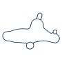 FEL-PRO 35989 Engine Water Pump Gasket
