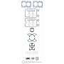 FEL-PRO HS 26167 PT-3 Engine Cylinder Head Gasket Set