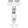 FEL-PRO HS 26260 PT-2 Engine Cylinder Head Gasket Set