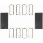FEL-PRO MS 92438 Engine Intake Manifold Gasket Set