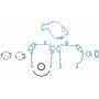 FEL-PRO TCS 45011 Engine Timing Cover Gasket Set