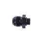 Snow Performance SNF-60616 -6AN ORB to 10AN Straight Fitting - Black