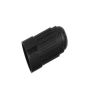 SCHRADER VALVES 20595 Long Black Plastic Sealing Valve Cap - 100 Pk