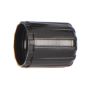 SCHRADER VALVES 21095 Short Black Plastic Sealing Valve Cap - 100 Pk