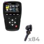 SCHRADER VALVES 21299 S56 TPMS Programming & Scan Tool with 84 Schrader EZ-Sensors