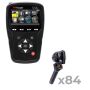 SCHRADER VALVES 21299 S56 TPMS Programming & Scan Tool with 84 Schrader EZ-Sensors