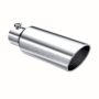 MBRP Exhaust T5130 Tip; 6in. O.D.; Rolled end; 4in. inlet 18in. in length; T304.
