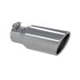 MBRP Exhaust T5157 Tip; 4in. O.D. Angled Rolled End 2 3/4in. inlet 10in. length; T304.
