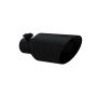 MBRP Exhaust T5161BLK Exhaust Tail Pipe Tip; Black Coated.