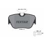 TEXTAR 2105503 Brake Pad Set