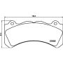 TEXTAR 2258501 Brake Pad Set