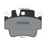 TEXTAR 2332902 Brake Pad Set