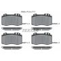 TEXTAR 2374502 Brake Pad Set
