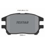 TEXTAR 2392901 Brake Pad Set