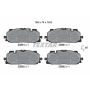 TEXTAR 2586101 Brake Pad Set