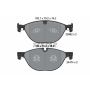 TEXTAR 2598201 Brake Pad Set