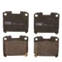 TRW PARTS TRH0630 TRW PREMIUM BRAKING - METALLIC BRAKE PAD SET - TRH0630