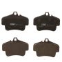 TRW PARTS TRH0776 TRW PREMIUM BRAKING - METALLIC BRAKE PAD SET - TRH0776