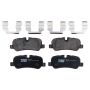 TRW PARTS TRH1099 TRW PREMIUM BRAKING - METALLIC BRAKE PAD SET - TRH1099