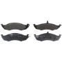 TRW PARTS TRM0417 TRW PREMIUM BRAKING - METALLIC BRAKE PAD SET - TRM0417