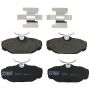 TRW PARTS TRC0610 TRW PREMIUM BRAKING - CERAMIC BRAKE PAD SET - TRC0610
