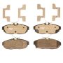 TRW PARTS TRC1562 TRW PREMIUM BRAKING - CERAMIC BRAKE PAD SET - TRC1562