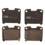 TRW PARTS TRH0630 TRW PREMIUM BRAKING - METALLIC BRAKE PAD SET - TRH0630