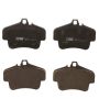 TRW PARTS TRH0776 TRW PREMIUM BRAKING - METALLIC BRAKE PAD SET - TRH0776