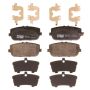 TRW PARTS TRH1180 TRW PREMIUM BRAKING - METALLIC BRAKE PAD SET - TRH1180