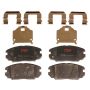 TRW PARTS TXC1125 TRW PREMIUM BRAKING - CERAMIC BRAKE PAD SET - TXC1125