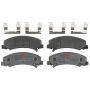TRW PARTS TXC1159 TRW PREMIUM BRAKING - CERAMIC BRAKE PAD SET - TXC1159