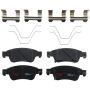TRW PARTS TXC1287 TRW PREMIUM BRAKING - CERAMIC BRAKE PAD SET - TXC1287