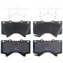 TRW PARTS TXC1303 TRW PREMIUM BRAKING - CERAMIC BRAKE PAD SET - TXC1303
