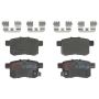 TRW PARTS TXC1336 TRW PREMIUM BRAKING - CERAMIC BRAKE PAD SET - TXC1336
