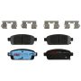 TRW PARTS TXC1468 TRW PREMIUM BRAKING - CERAMIC BRAKE PAD SET - TXC1468