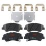 TRW PARTS TXC1593 TRW PREMIUM BRAKING - CERAMIC BRAKE PAD SET - TXC1593