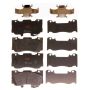 TRW PARTS TXC1784 TRW PREMIUM BRAKING - CERAMIC BRAKE PAD SET - TXC1784