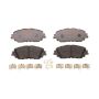 TRW PARTS TXC2076 TRW PREMIUM BRAKING - CERAMIC BRAKE PAD KIT - TXC2076