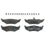 TRW PARTS TXH0658 TRW PREMIUM BRAKING - METALLIC BRAKE PAD SET - TXH0658
