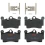 TRW PARTS TXH0978 TRW PREMIUM BRAKING - METALLIC BRAKE PAD SET - TXH0978