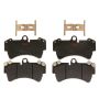 TRW PARTS TXH1014 TRW PREMIUM BRAKING - METALLIC BRAKE PAD SET - TXH1014