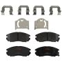 TRW PARTS TXH1104 TRW PREMIUM BRAKING - METALLIC BRAKE PAD SET - TXH1104