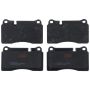 TRW PARTS TXH1129 TRW PREMIUM BRAKING - METALLIC BRAKE PAD SET - TXH1129